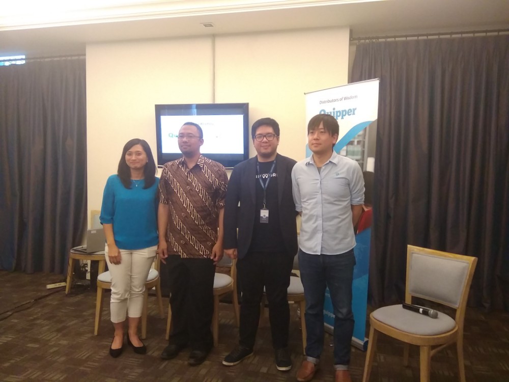 (ki-ka) Tri Nuraini (Quipper), Jonathan Bryan (KoinWorks, Takuya Homa (Quipper) / DailySocial