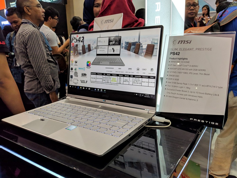 MSI Luncurkan Empat Laptop di Indocomtech 2018  Dailysocial