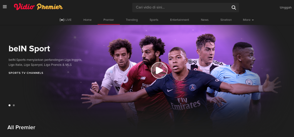 Vidio luncurkan Video Premier / Vidio