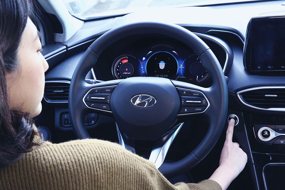  Hyundai Integrasikan Sensor Sidik Jari pada Tombol Start 