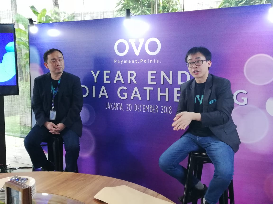 Direktur Ovo Harianto Gunawan dan CPO Ovo Albert Lucius / DailySocial