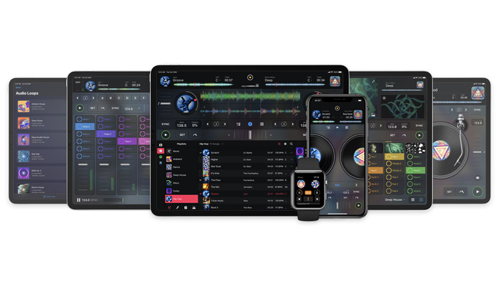 Djay kini merupakan aplikasi universal di iOS / Algoriddim