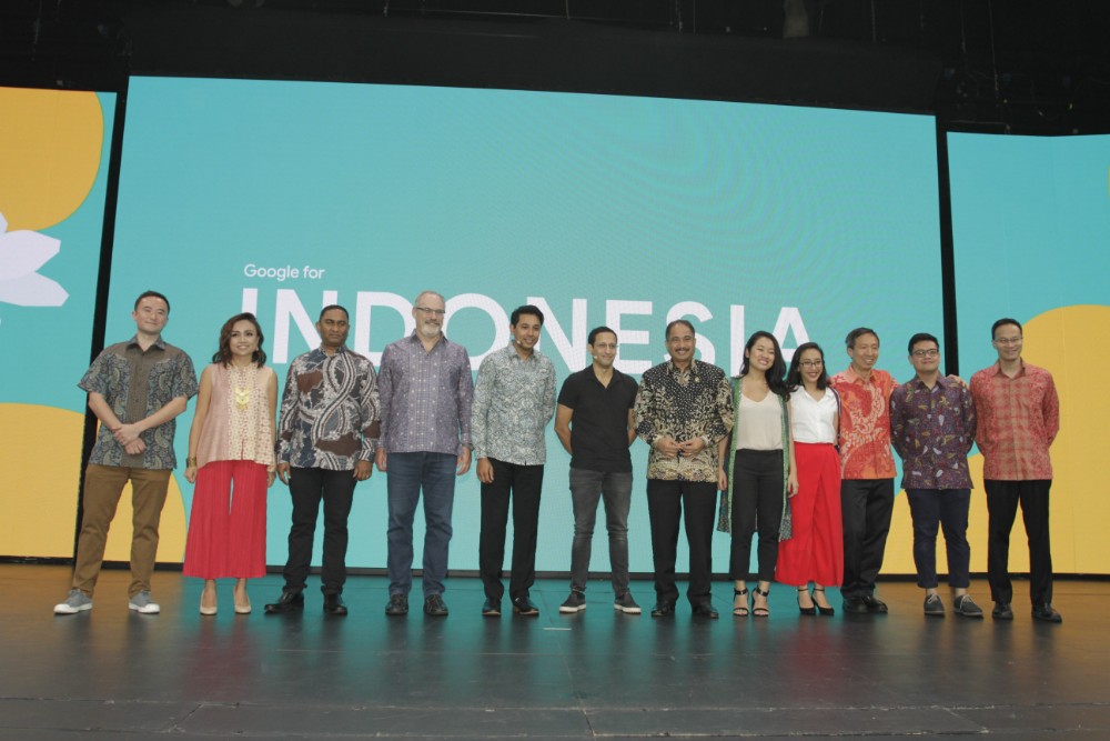 Jajaran pembicara dalam Google for Indonesia 2018 / DailySocial