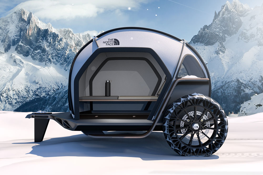 Konsep camper hasil kolaborasi BMW Designworks dan The North Face / BMW