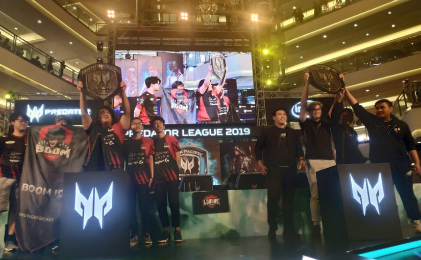 BOOM.ID dan Aerowolf T8 Jadi Juara Predator League 2019!