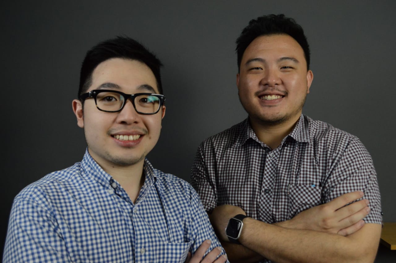 Co-founder StickEarn, Sugito Alim dan Garry Liminata / Daily Social