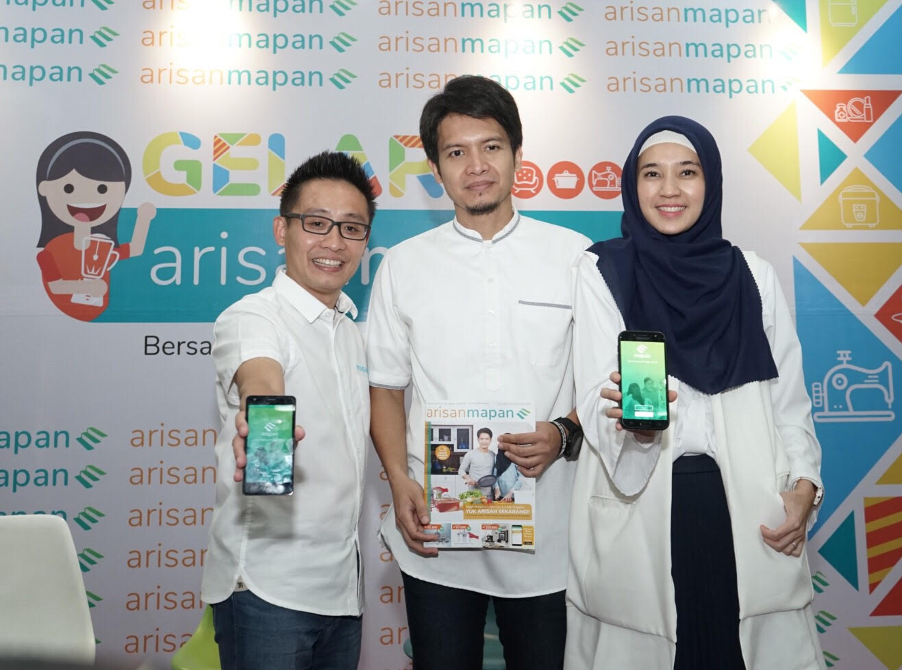 Hendra Tjanaka saat acara Gelar Arisan Mapan / Mapan