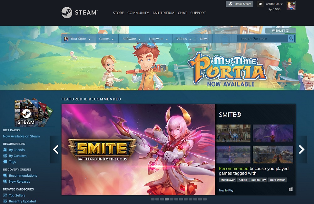 Steam Store. for SEO