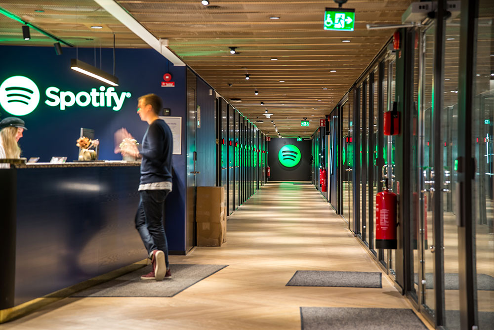 Markas besar Spotify di Stockholm, Swedia / Spotify