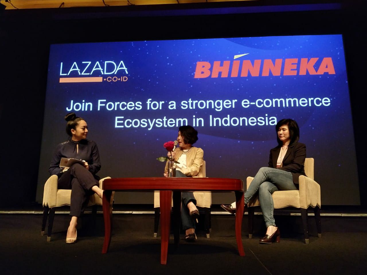 Konferensi Pers peluncuran Bhinneka Official Store di Lazada / DailySocial