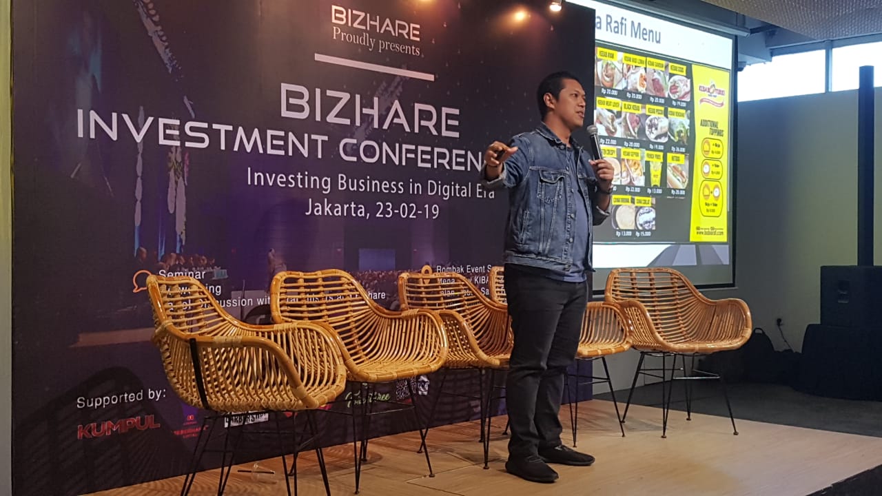 Salah satu sesi pemaparan materi di Bizhare Investment Conference