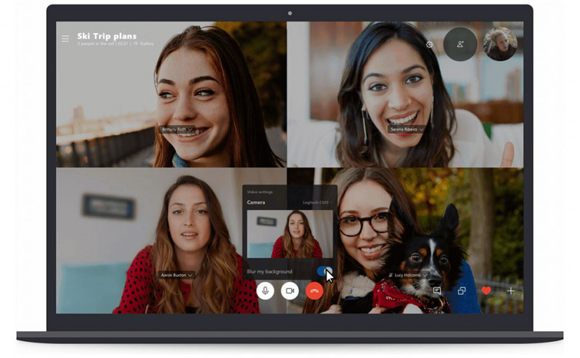 Skype Hadirkan Fitur Background Blur pada Aplikasi Desktop-nya