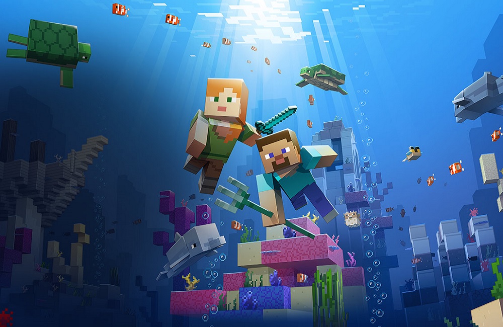 Minecraft Aquatic Update.