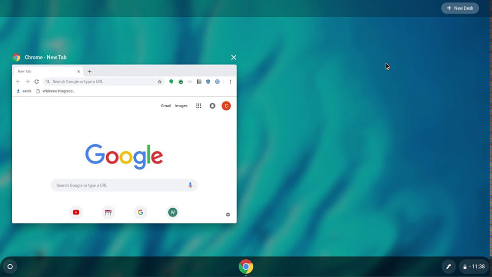 Chrome OS Virtual Desks / Google