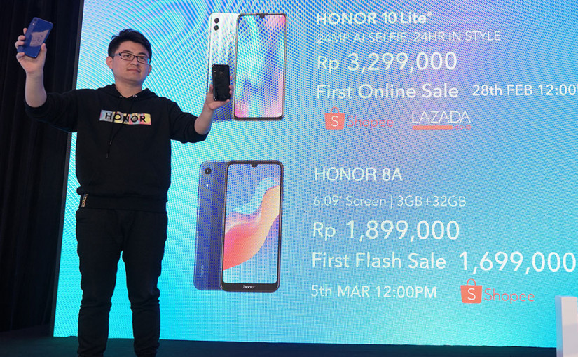 Honor 10 Lite dan Honor 8A Masuk Indonesia, Versi Hemat dengan Android 9 Pie