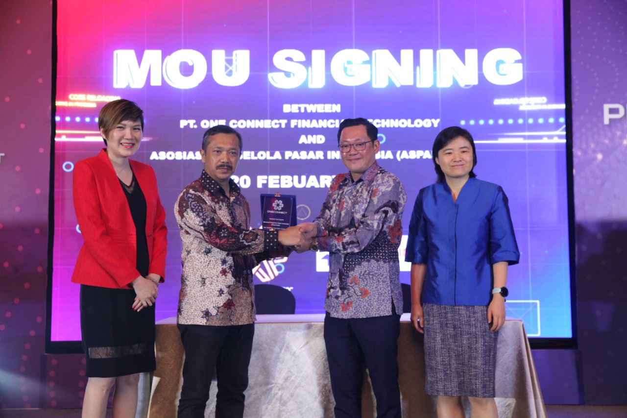 Penandatanganan MoU OneConnect Indonesia dengan ASPARINDO / DailySocial