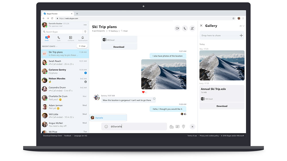 Skype for Web / Skype