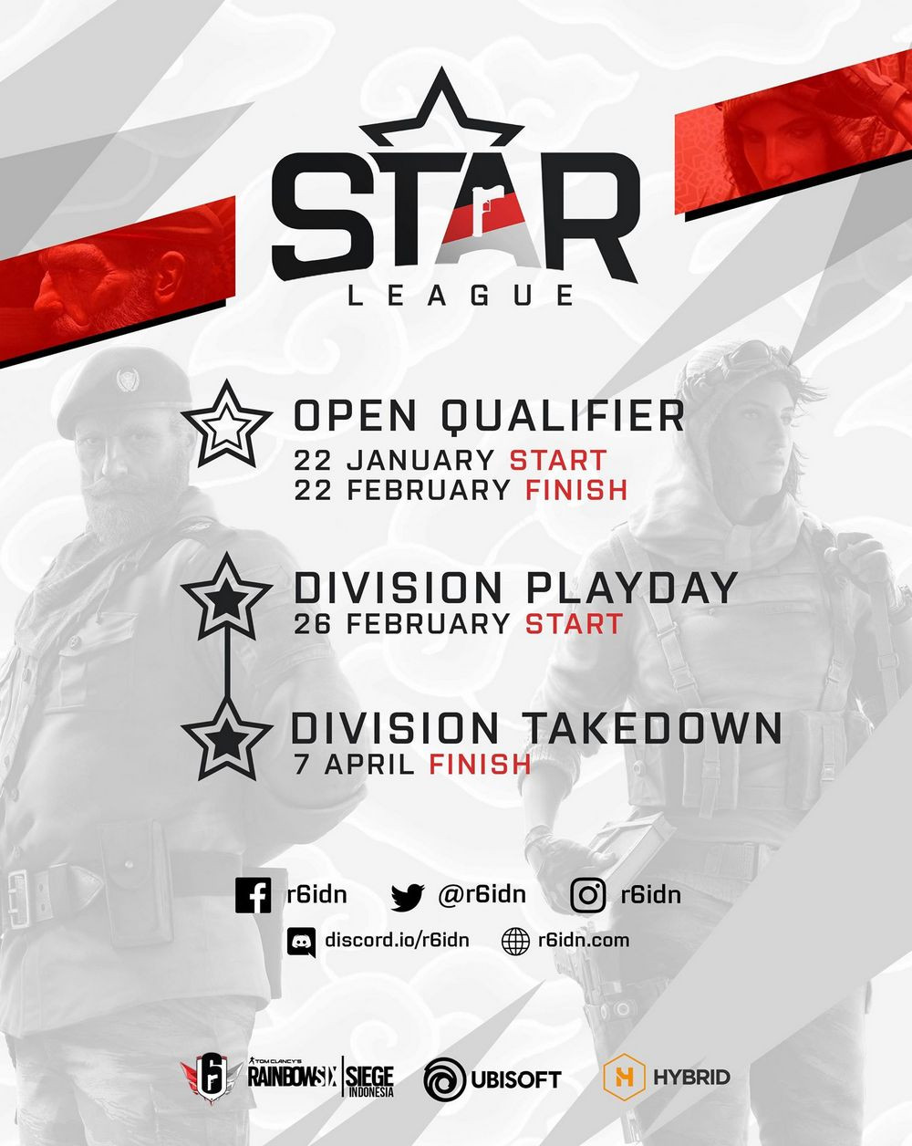 R6 IDN Star League S1 - Poster