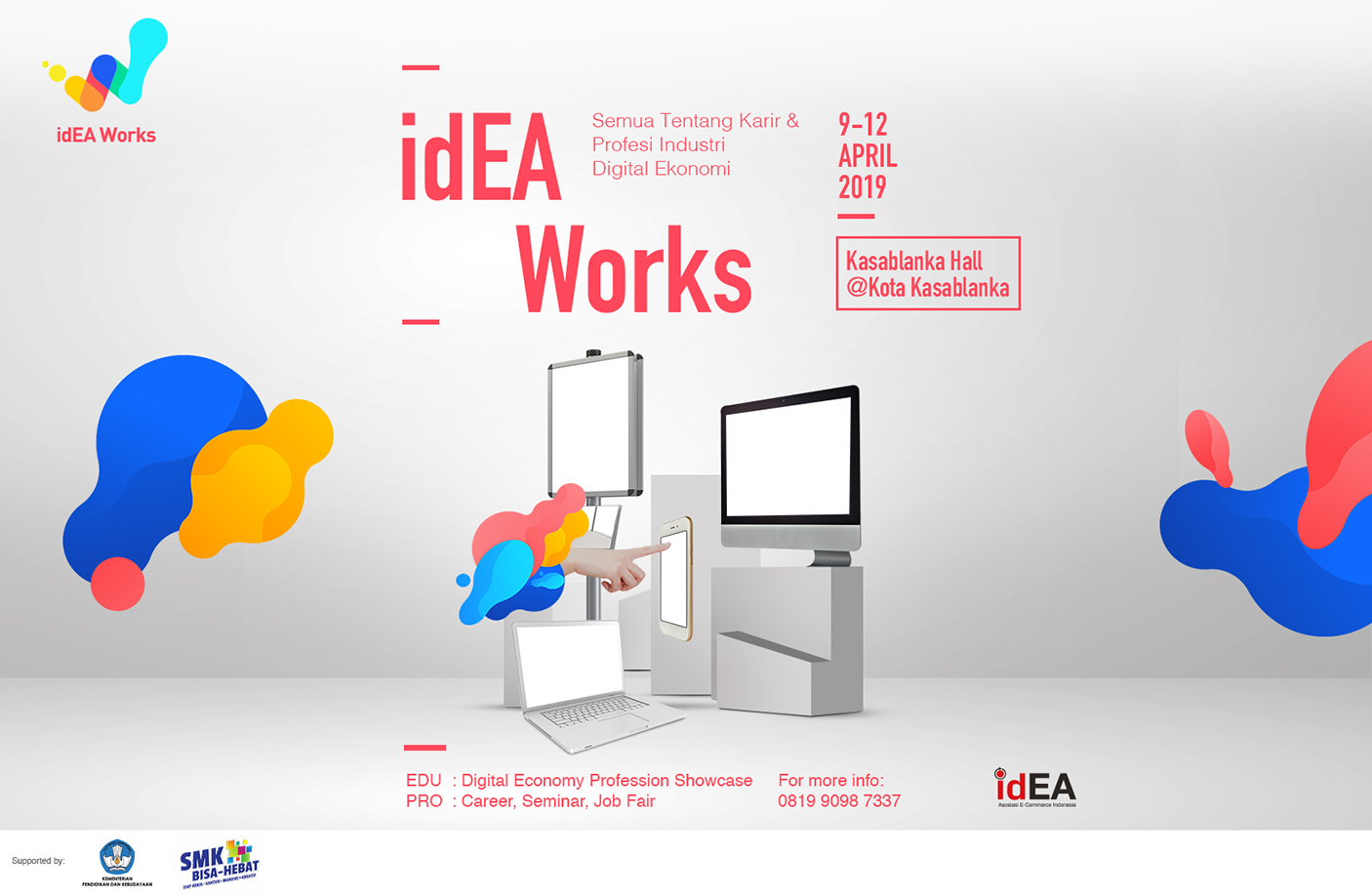 idEAWorks akan diselenggarakan untuk sinergikan pakar digital dengan pebisnis