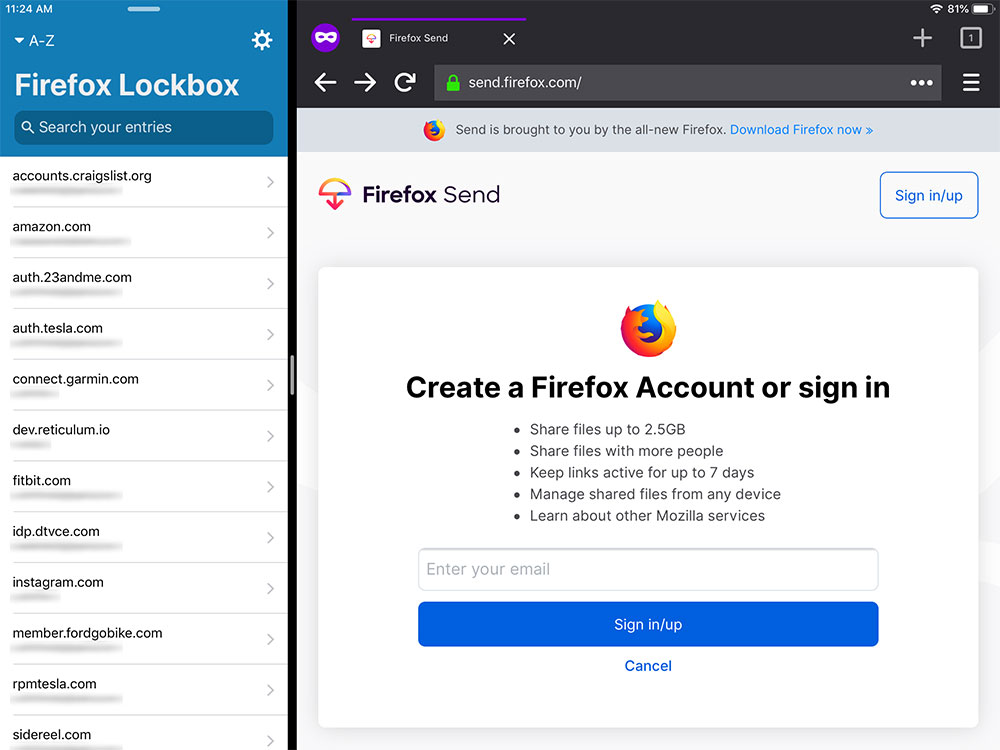 Hybrid co id Versi Baru Firefox For IPad Semakin Kaya Fitur