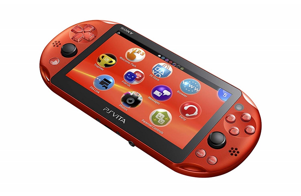 PlayStation Vita 'metallic red'. for SEO
