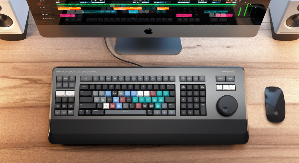 DaVinci Resolve Editor Keyboard / Blackmagic Design