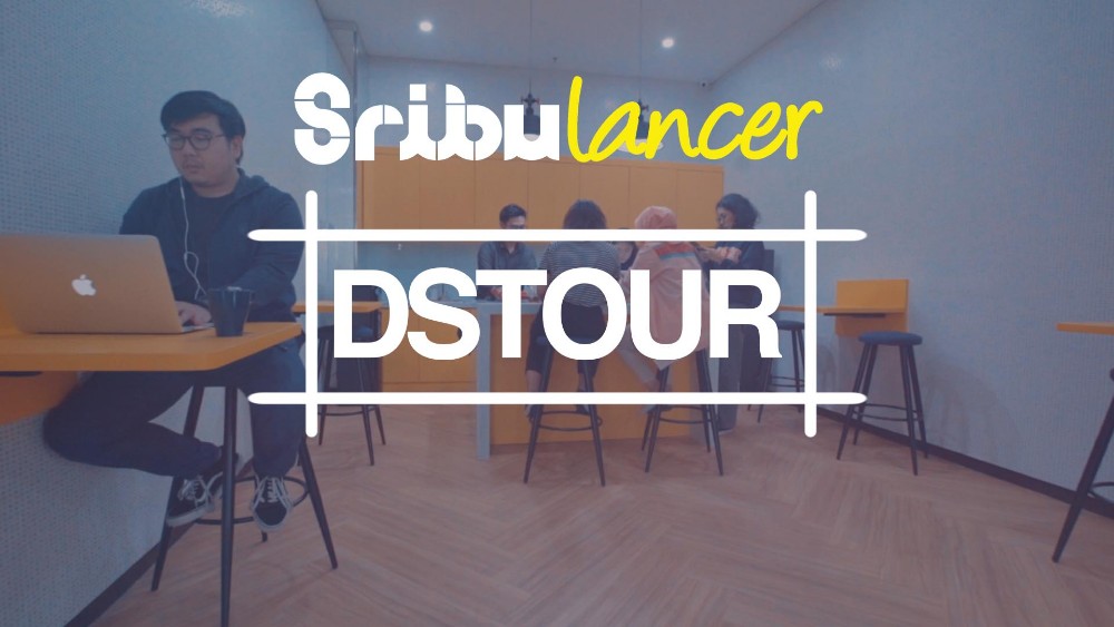 DStour kali ini mengunjungi kantor Sribulancer di coworking space Huddle Hub. Mereka mencoba meminimalisir penggunaan ruangan yang tidak diperlukan