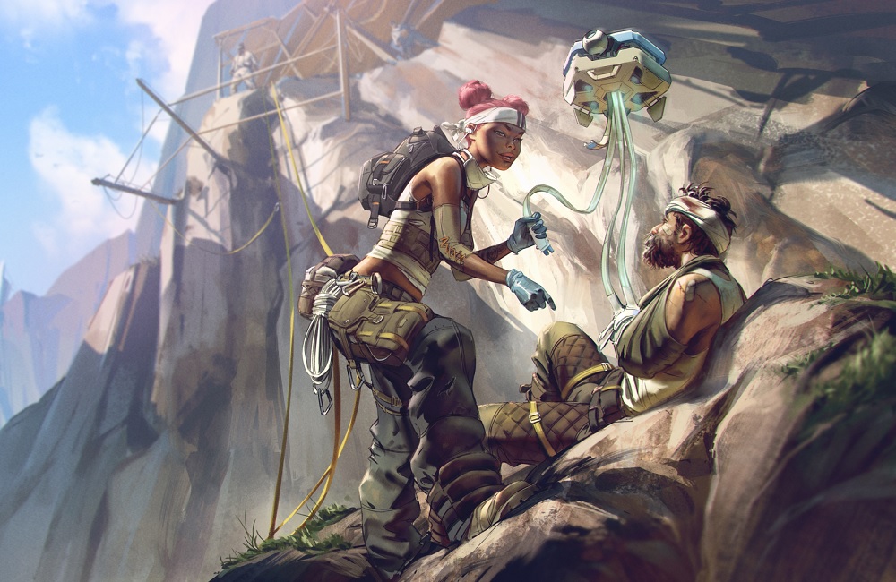 Lifeline, Apex Legends. for SEO