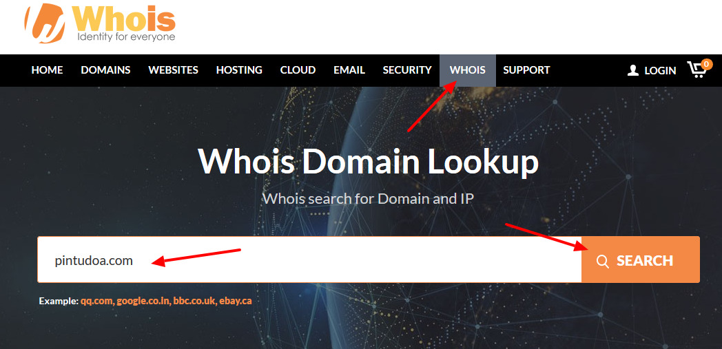 Free Whois Lookup Whois IP Search Whois Domain Lookup Whois.com