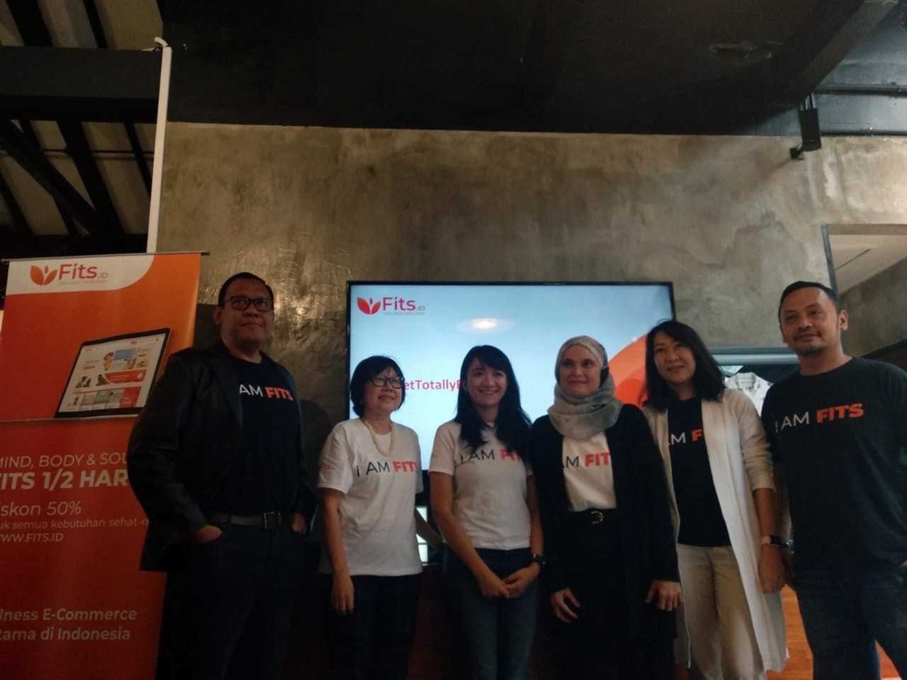 Peresmian situs e-commerce "wellness" Fits.id di Jakarta / Fits.id