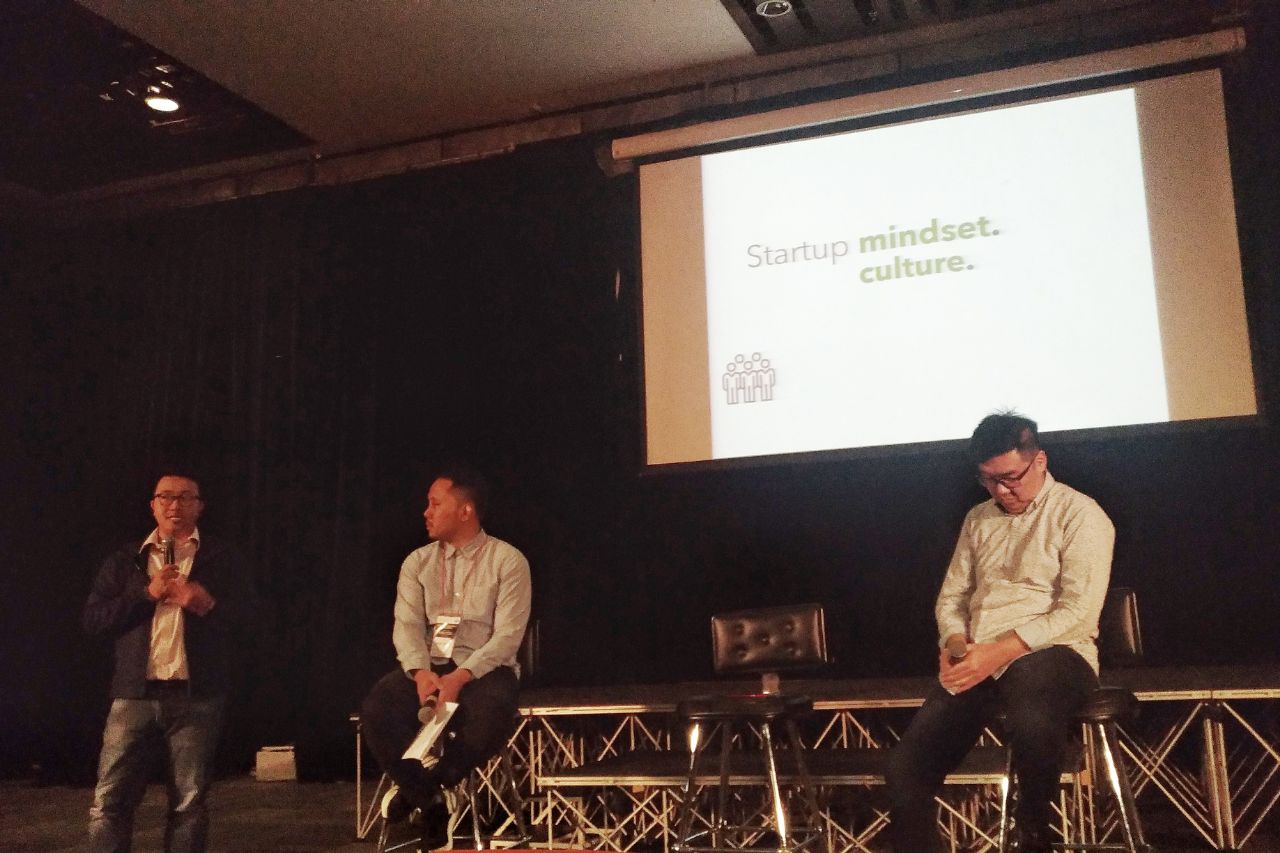 CEO DailySocial, Rama Mamuaya di ajang idEA Works 2019 / DailySocial