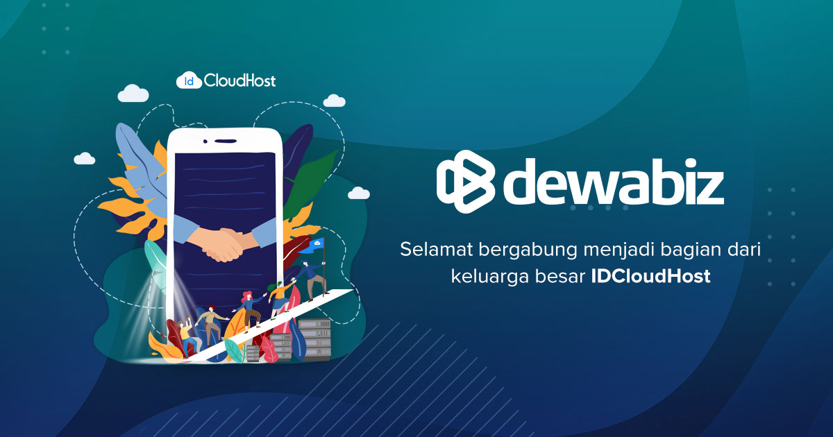 Dewabiz kini menjadi sub bisnis IDCloudHost