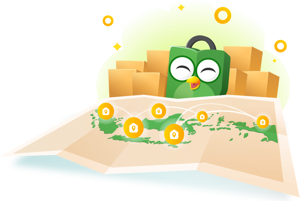 Layanan "fulfillment" TokoCabang dari Tokopedia bermitra dengan PT Bintang Digital Internasional untuk mempermudah merchant tanpa membuka gudang sendiri