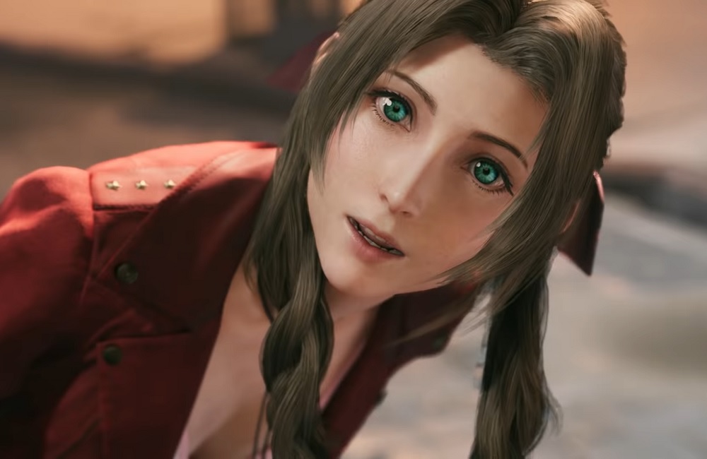 Aerith di Final Fantasy VII remake. for SEO