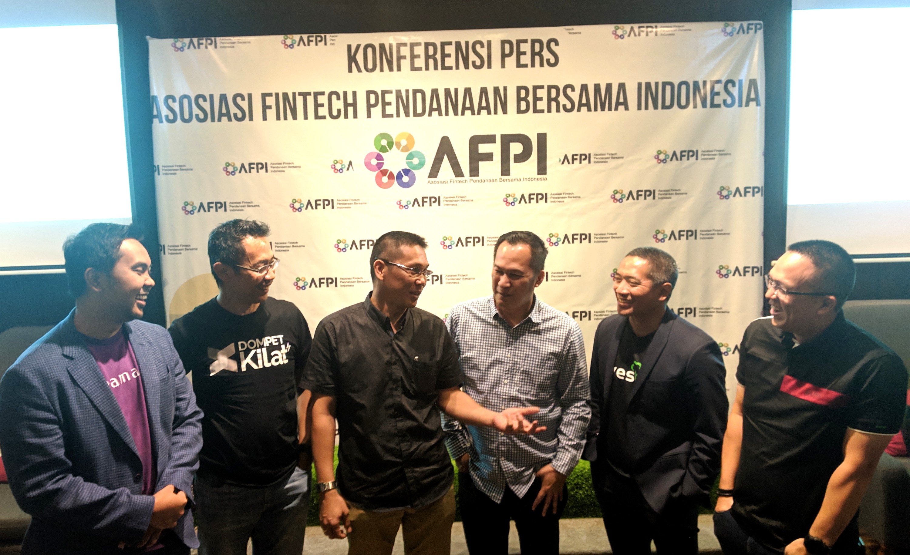 AFPI bersama empat anggotanya yang baru mengantongi izin usaha dari OJK / DailySocial