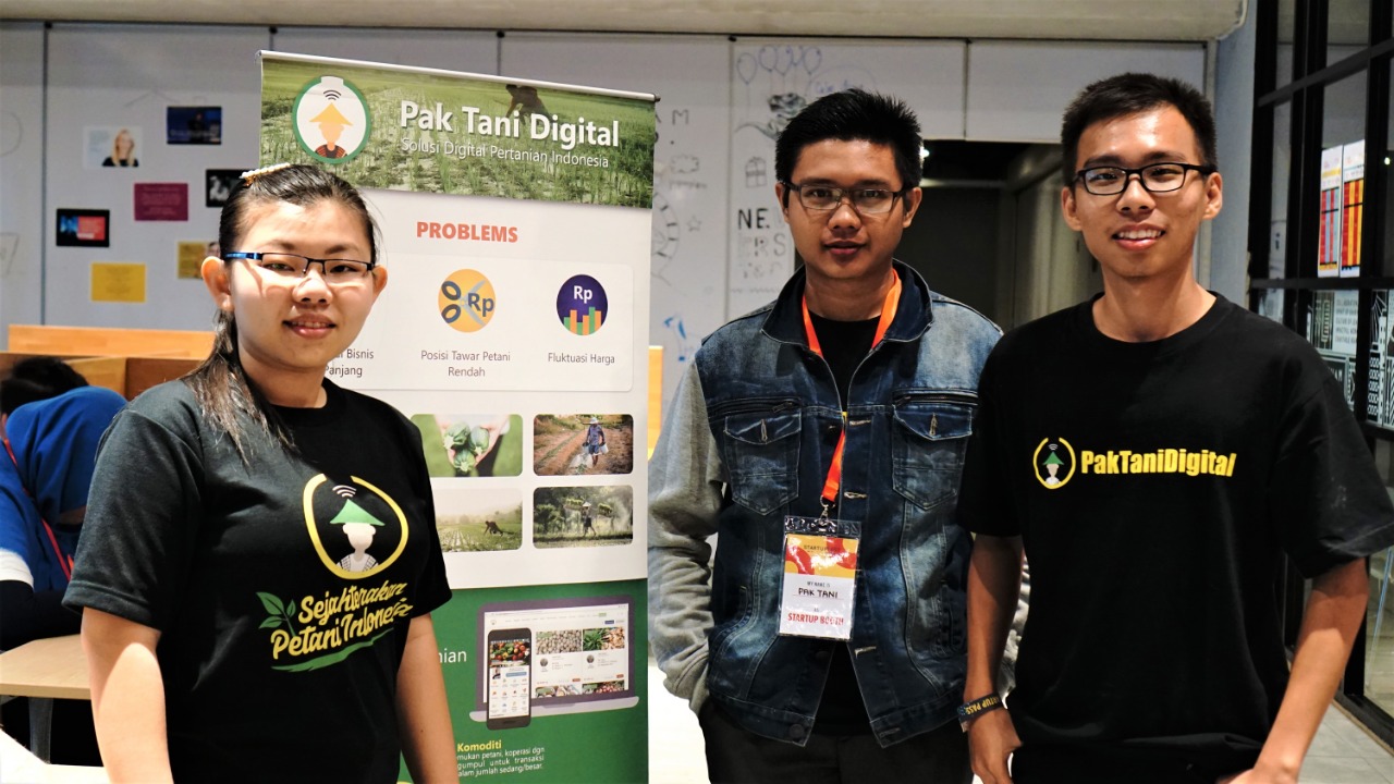 Tim Pak Tani Digital di ajang Statupfest 2019 / Pak Tani Digital