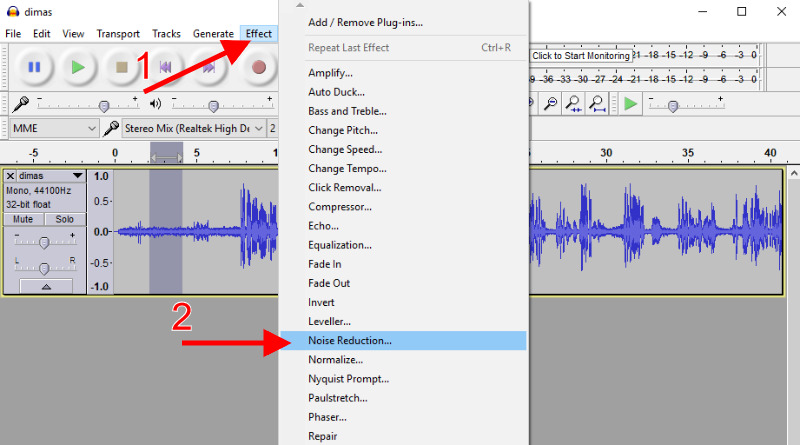 Cara Mengurangi Efek Noise di File Audio Hasil Rekaman