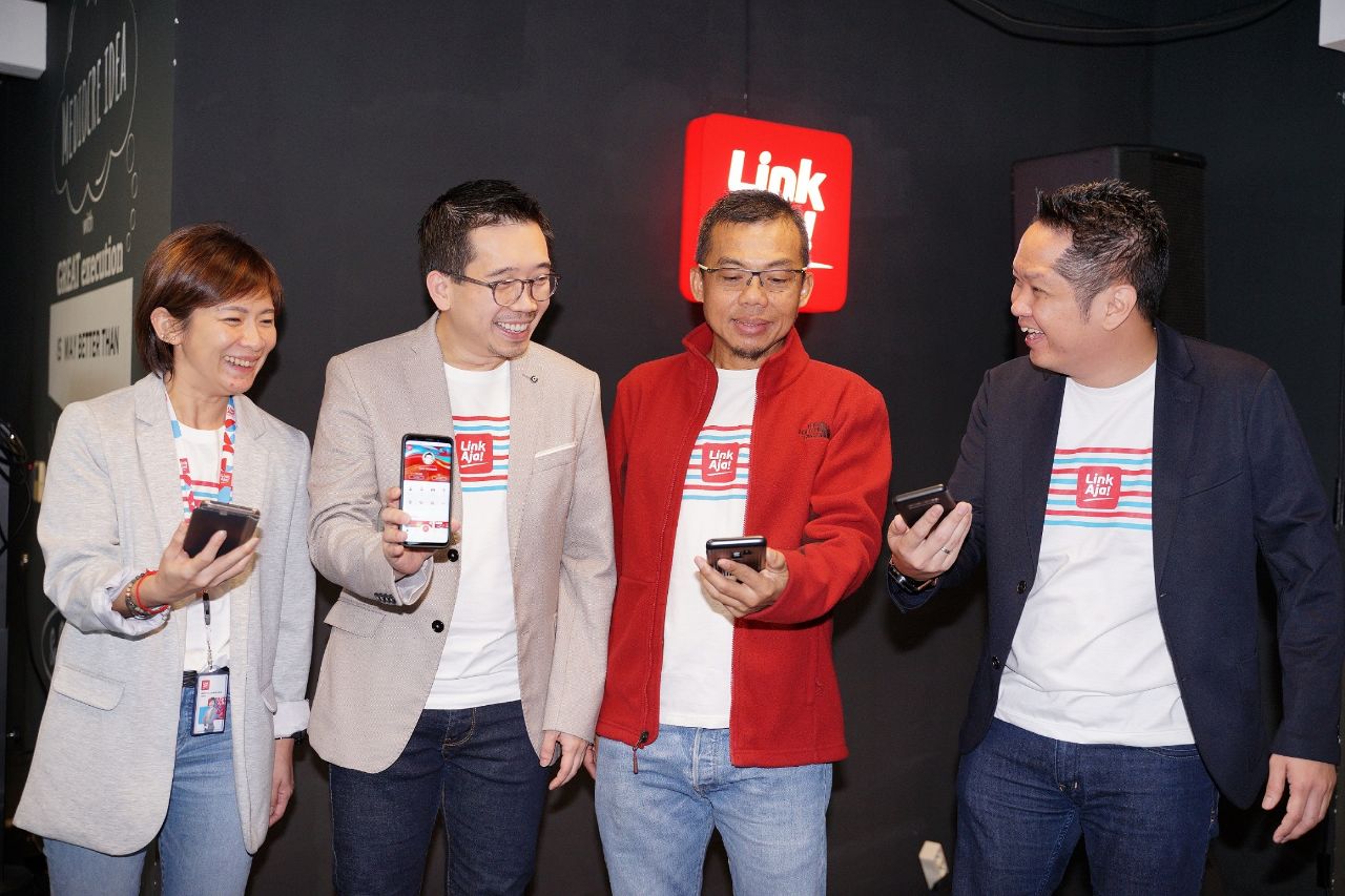 Jajaran direksi LinkAja ditemui di Media Gathering LinkAja (4/7)