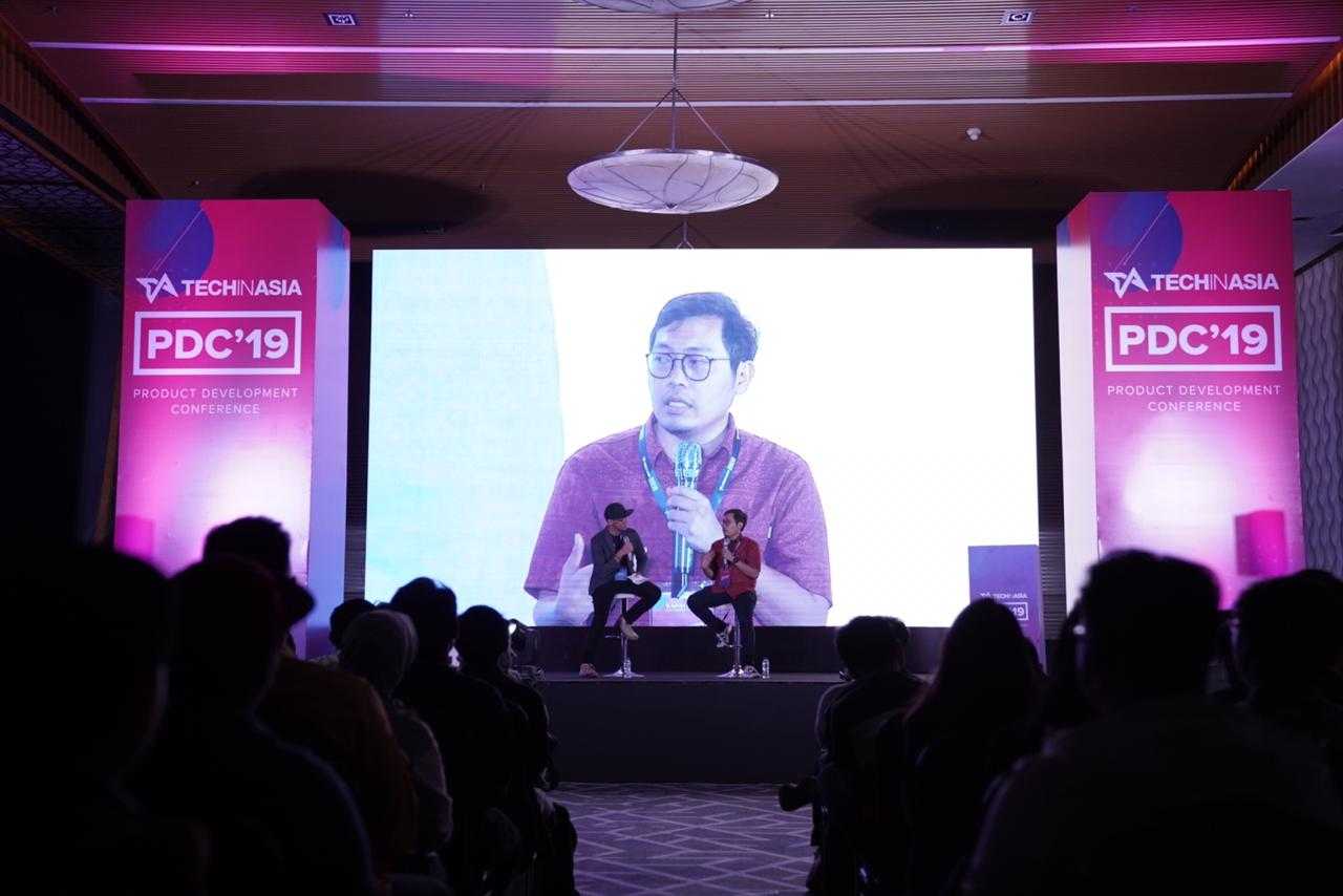 Sesi di Main Stage yang dibawakan CEO Bukalapak Achmad Zaky / TIA
