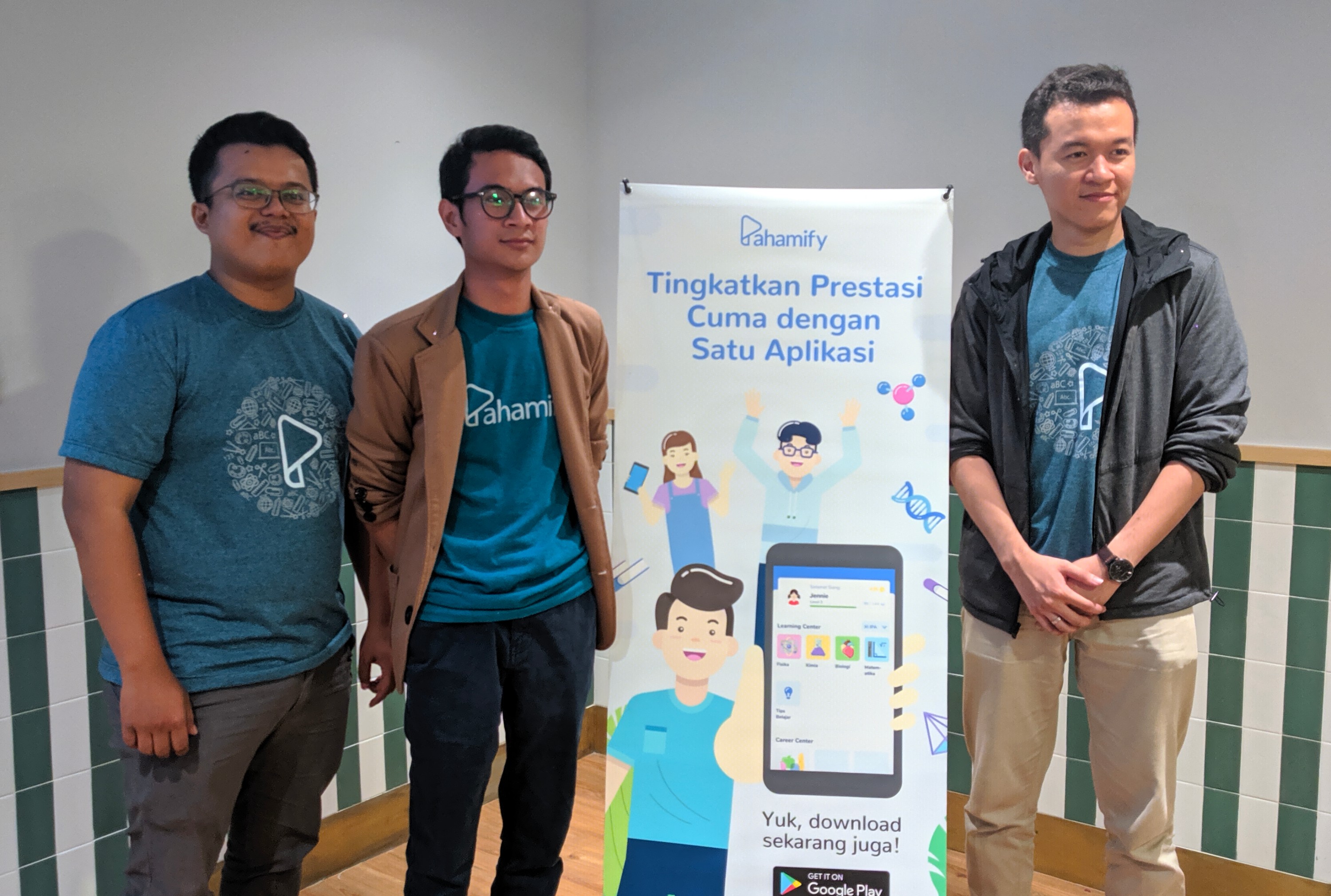 Para founder Pahamify saat grand launching / DailySocial