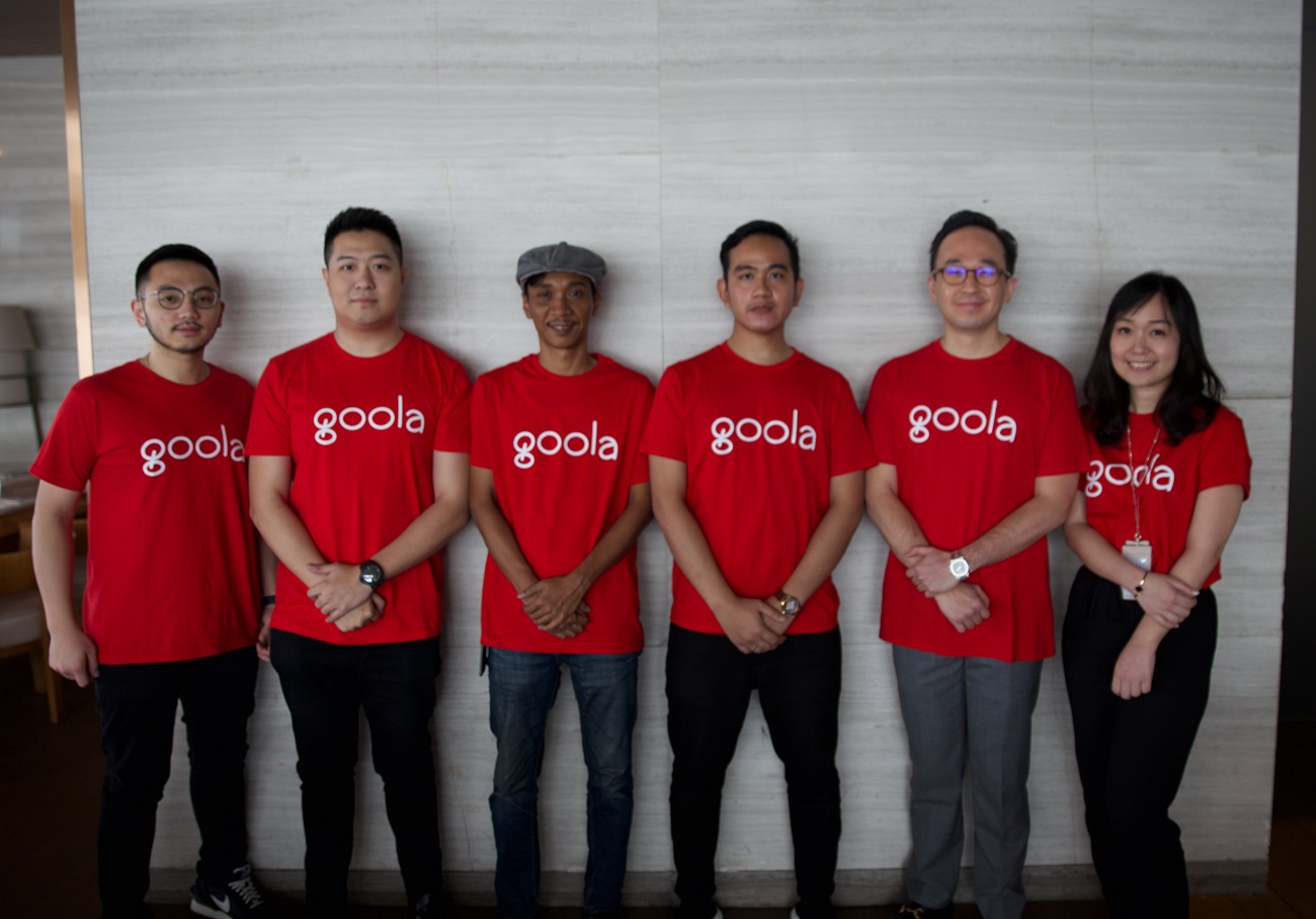 Goola founders with Alpha JWC Ventures team
