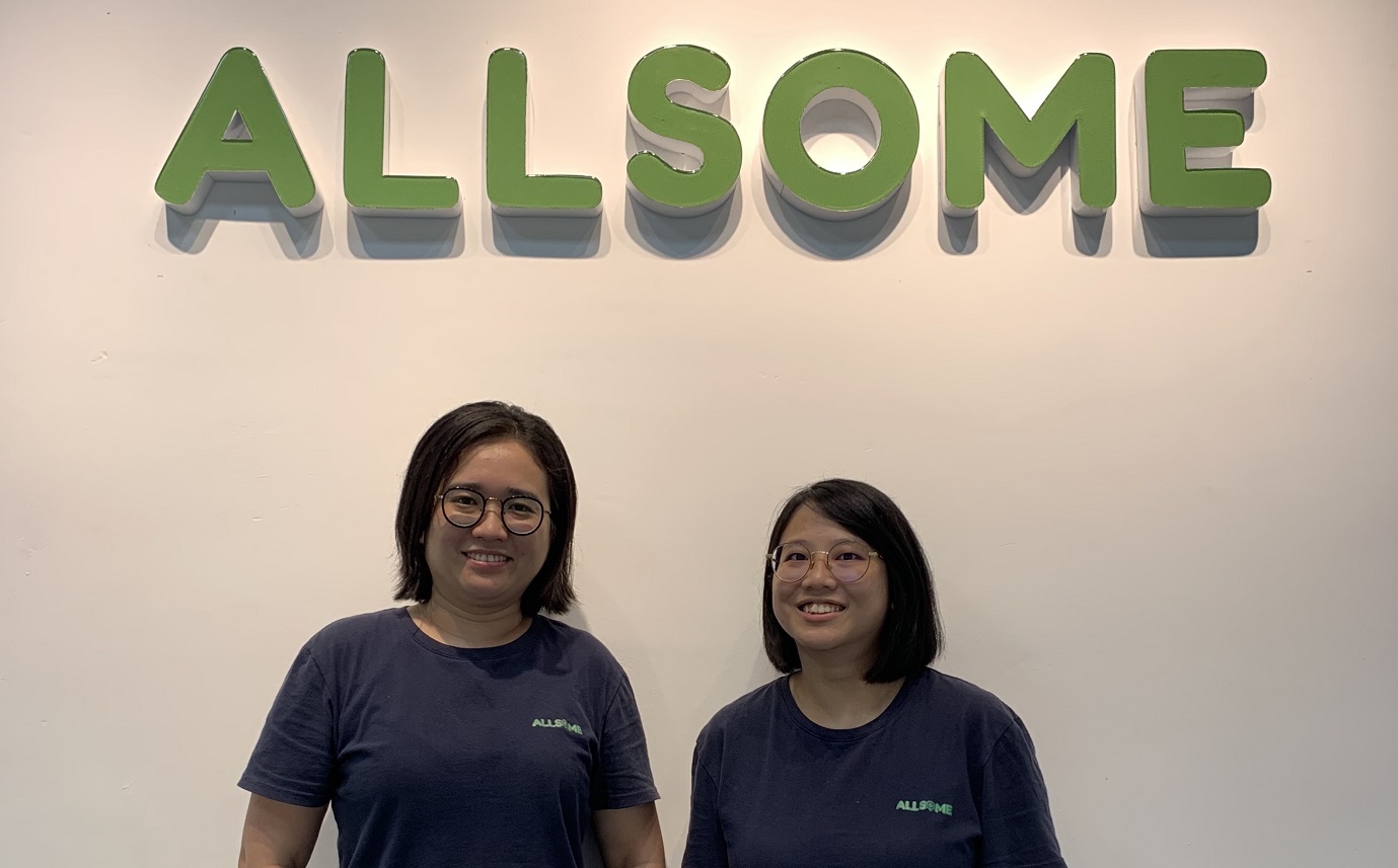 (kiri-kanan) Liu Yi Shu (CEO) dan Ng Yi Ying (CTO) selaku founder AllSome Fulfillment / East Ventures