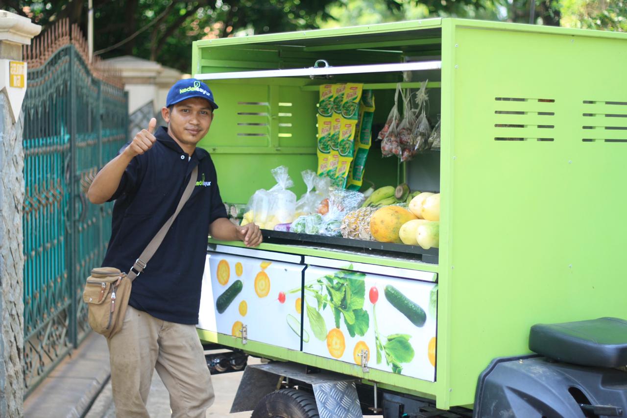 Mitra tukang sayur yang mendistribusikan produk / Kedai Sayur
