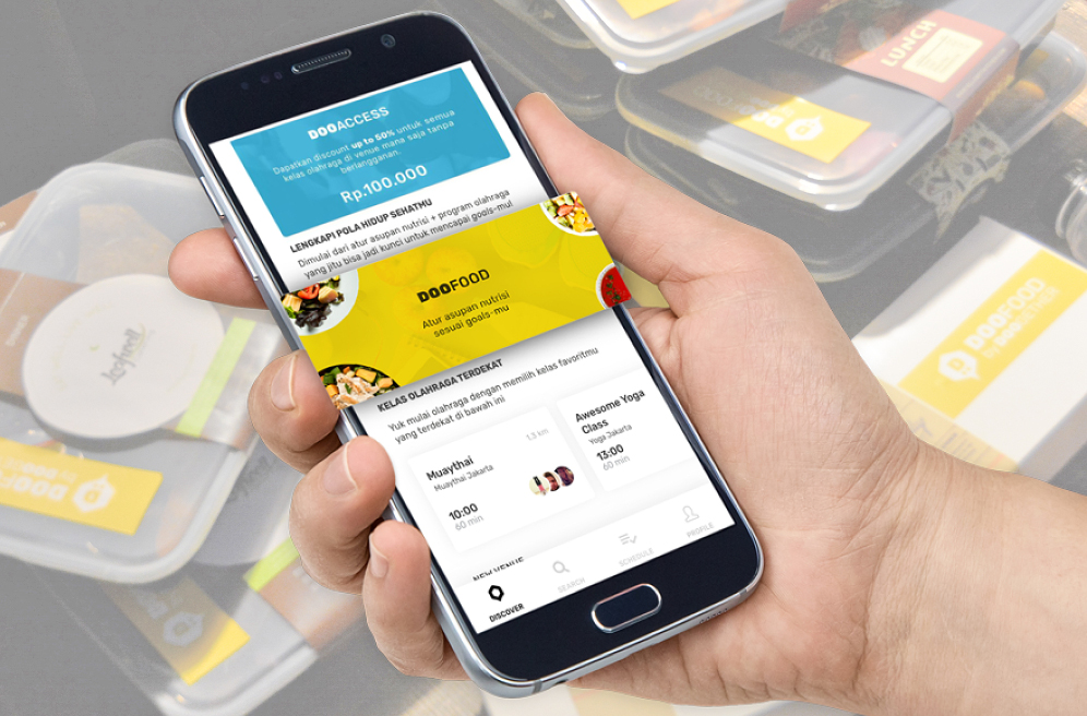 Layanan Doofood akan melengkapi Doogether sebagai platform gaya hidup sehat
