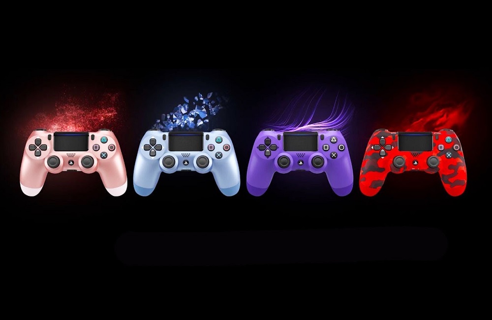 Empat warna baru controller DualShock 4. for SEO