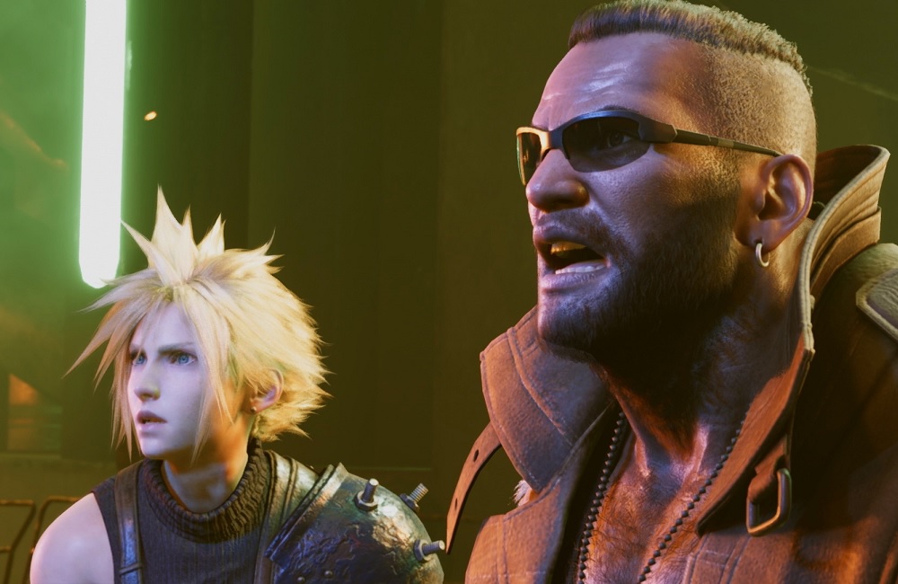 Cloud dan Berret, Final Fantasy VII Remake. for SEO