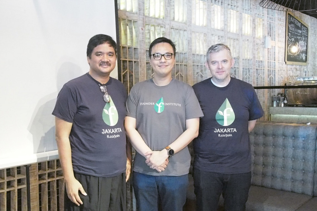 Izak Jenie serves as a director of Jakarta Founder Institute