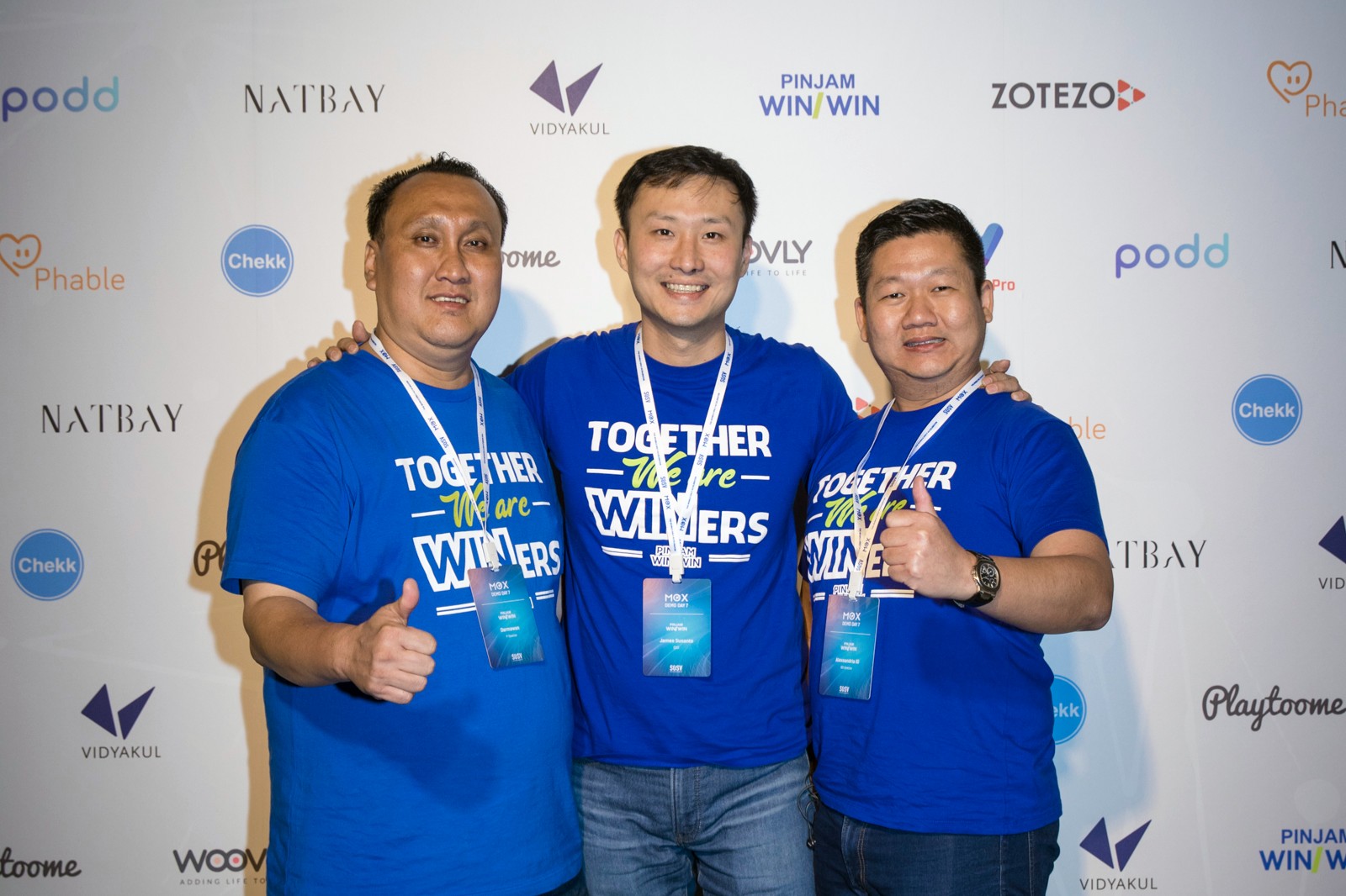 Tim PinjamWinWin saat demo day di SOSV MOX / PinjamWInWin