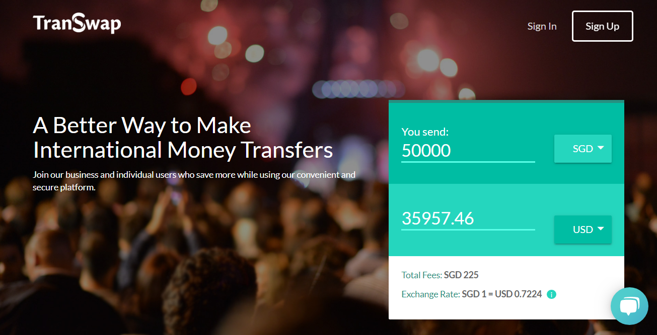 TranSwap is now accessible through its official website