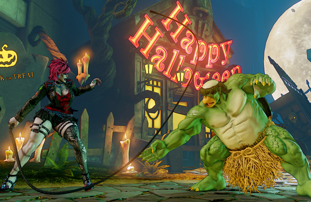 Street Fighter V Halloween 2019 for SEO